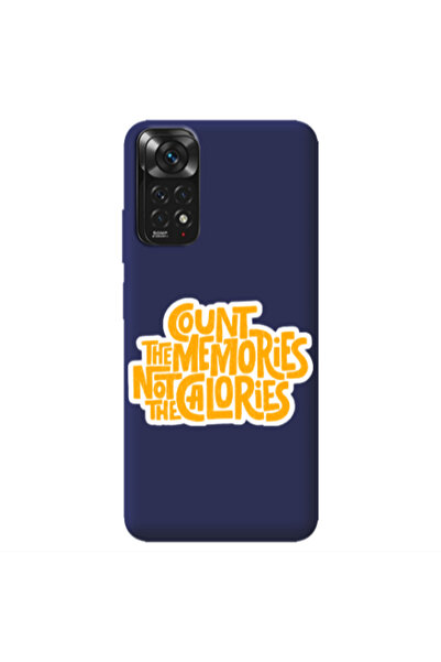 Other Xiaomi Redmi Note 11 4G Count the memories not the calories Dark blue C...
