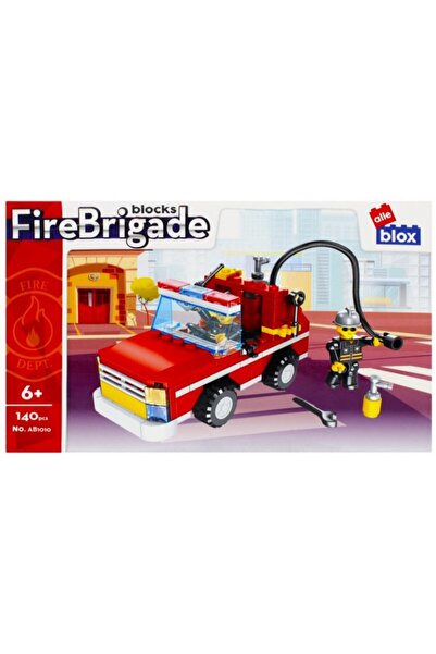 MC Micostore Set de constructie Alleblox Fire Brigade - masina de pompieri pe...