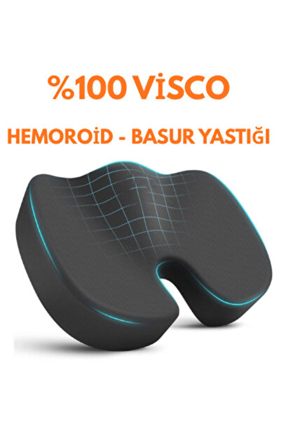 MedCat Kuyruk Sokumu Oturma Simidi Minderi Yastığı Visco Ortopedik Yastık