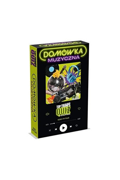 Winning Moves Joc de carti quiz Top Trumps Quiz Petrecere, editie muzicala, 5...