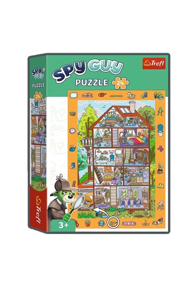 Trefl Puzzle, Trefl, 24 piese, Multicolor