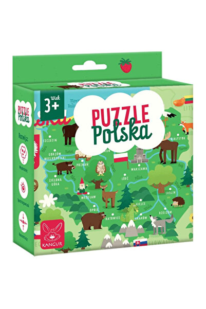 Kangur Puzzle educational multicolor 3+
