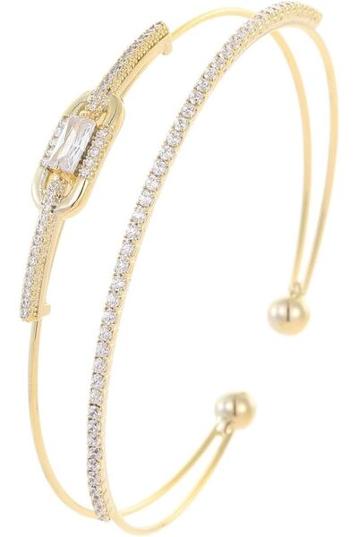 Arabest 14 Karat Gold Coated Wrist Ornaments for Ladies, Elegant Adjustable S...