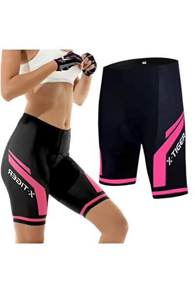 Gearox Pantaloni scurți de ciclism cu gel pentru femei X-Tiger, Mărimea L