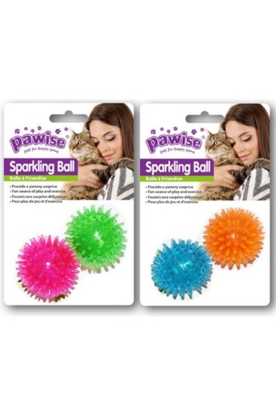 Pawise Ball Cat Toy 4.5 cm (Pack of 2) Dsdrn -Ty5605751