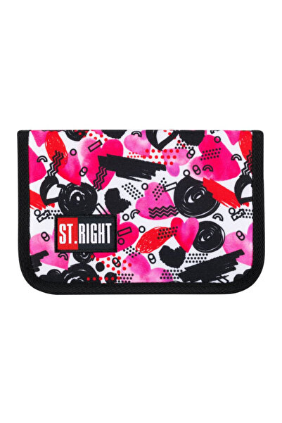 MC Micostore Penar neechipat Hearts, 1 fermoar, 2 extensii, negru cu inimi ro...