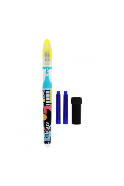 MC Micostore Stilou cerneala termosensibila Pop Art SSC471, 2 rezerve si disp...