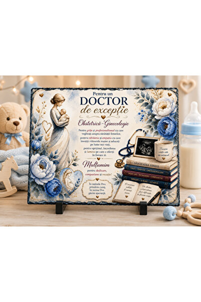 hiperborea Placă ardezie - pentru un Doctor Obstetrică-Ginecologie de excepție