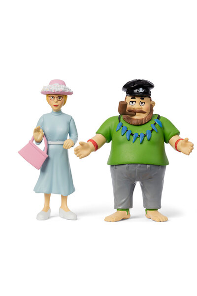 OEM Set 2 figurine Efraim si Pania Prysselius, Micki, multicolor