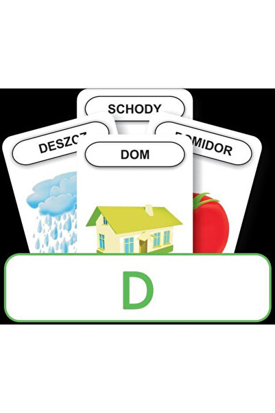 OEM KOMLOGO Logopedic Piotrus partea 18 joc de cărți sunetul D