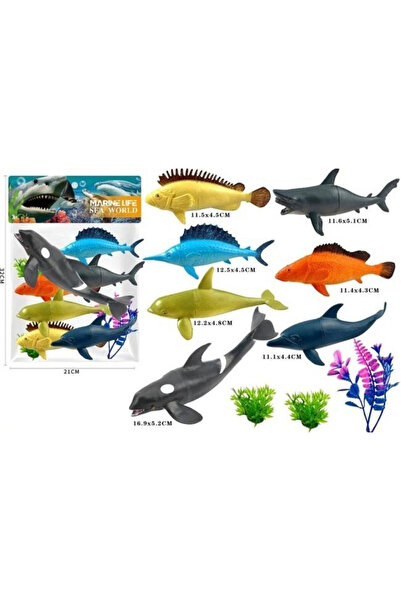 OEM Set figurine animale marine Merkpol multicolor 0x21x26cm