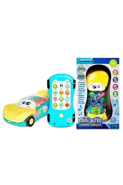 OEM Masinuta Interactiva Mini E-Edu cu Melodii si Sunete - Artyk 3+