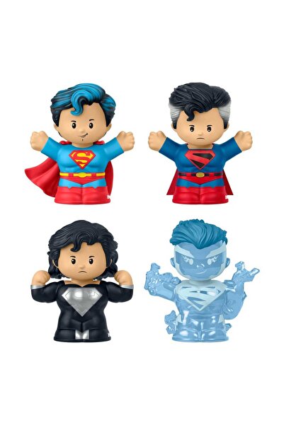 OEM Figurine set DC Comics Fisher-Price Little People, Superman, 4 bucati, 7 ...