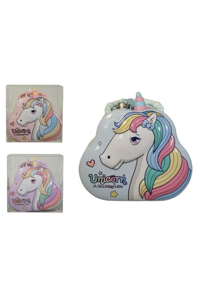 OEM SWEDE Pusculita pentru copii unicorn colorat, culoare aleatorie
