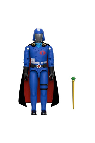 OEM Figurina GI Joe ReAction+ Wave 06 Cobra Commander, 10 cm, multicolor