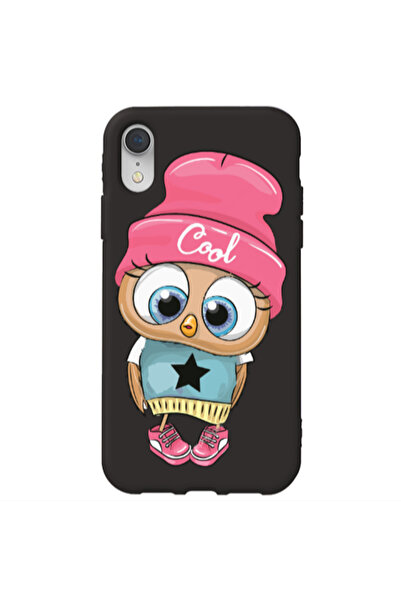 Other Apple iPhone Xr Cool Star Black Colored Silicone TPU Θήκη