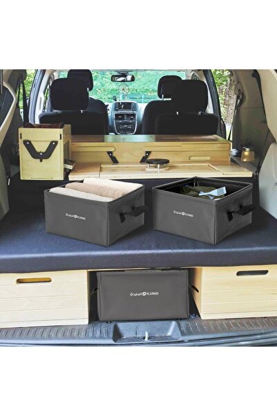 AL SANIDI Multi-Use Storage Box 28.5* 28.5* 16.5cm- Water Resistant, Easy to ...