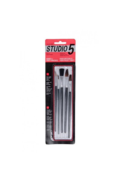 MC Micostore Pensula Sudio 30505-5, varf rotund, lat, set 5 buc