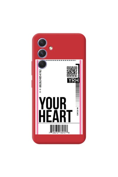 Other Samsung A26 Your Heart YRH Red Colored Silicone TPU Θήκη