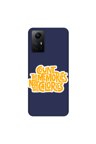 Other Xiaomi Redmi Note 12s Count the memories not the calories Dark blue Col...