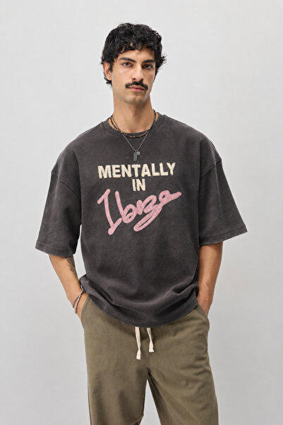 VAMOSCLO Oversize Printed T-Shirt