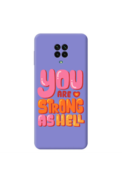 Other Xiaomi Redmi Note 9 Pro You are Love Strong Purple Colored Silicone TPU...