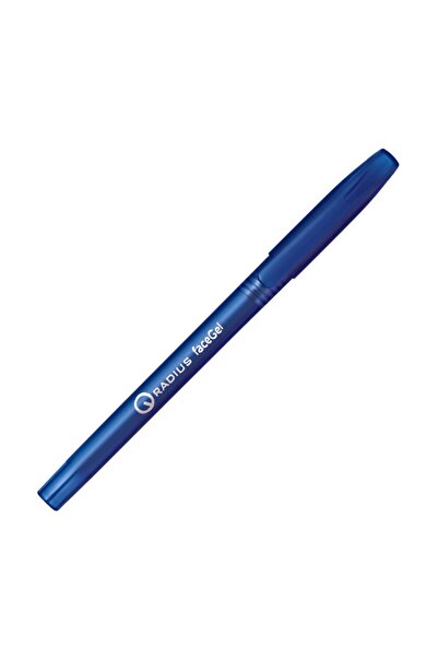 MC Micostore Гел химикалка Face Gel, 0.7 мм, с капачка, синя, синьо писане