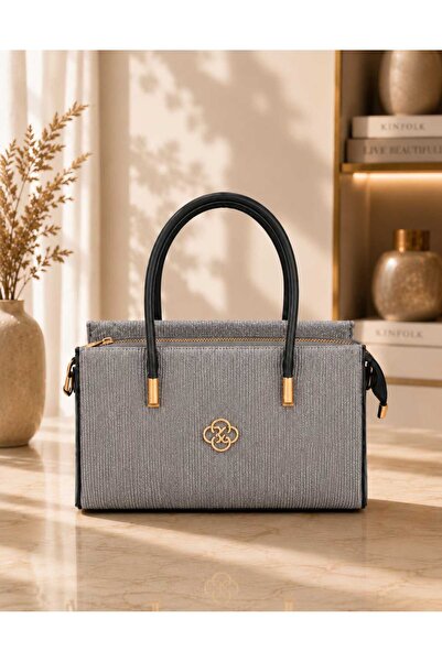 zemihra Women's Glittery Hand and Shoulder Bag with Adjustable Strap and Gold...