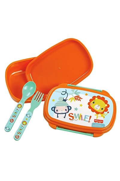 FISHER PRICE Δοχείο φαγητού Πλαστικό PP Smile 500ml 17.5x12.5x6cm 500ml Gim 5...