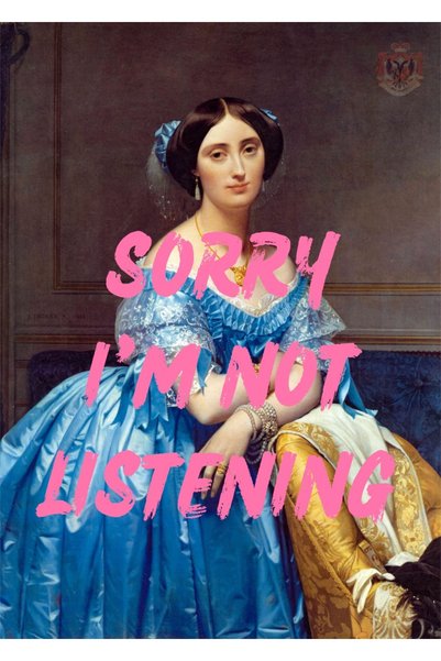 INNOVI Sorry I'm not listening T-shirt