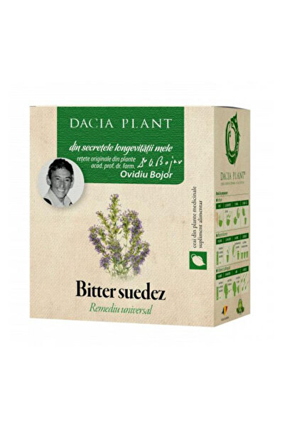 Dacia Plant Ceai Bitter Suedez Dacia Plant, 50 g