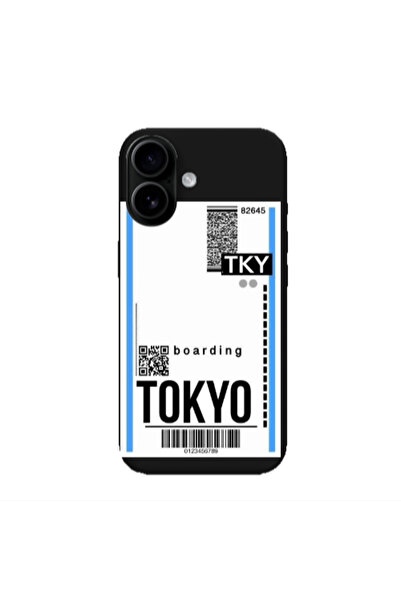 Other Apple Iphone 16 plus Tokyo Boarding Black Colored Silicone TPU Θήκη