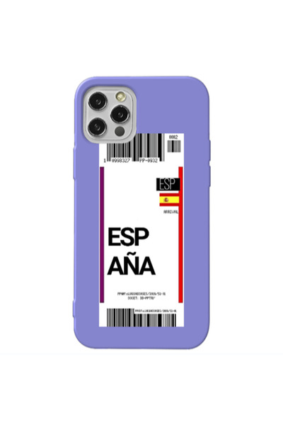 Other Apple iPhone 13 Pro Espana Arrival Purple Colored Silicone TPU Θήκη