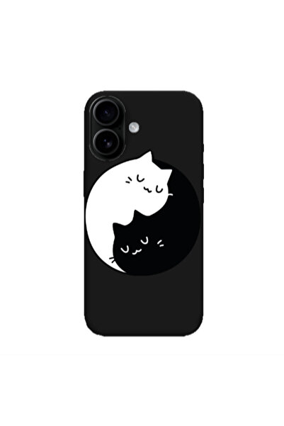 Other Apple Iphone 16 plus Bundle of love Black Colored Silicone TPU Θήκη