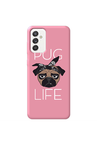 Other Samsung M13 Pug Life Pink Colored Silicone TPU Θήκη