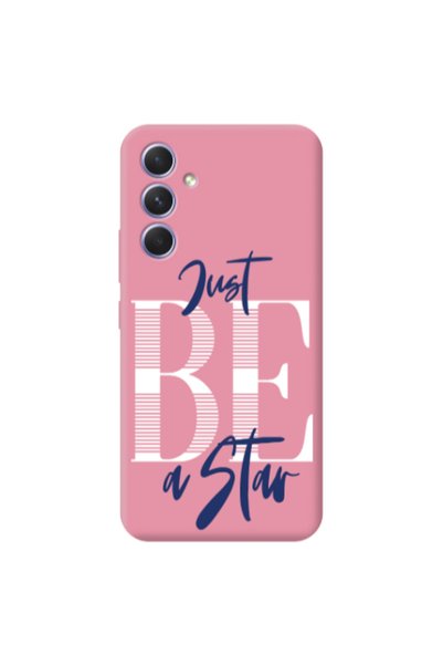 Other Samsung A26 Just Be a Star Pink Colored Silicone TPU Θήκη