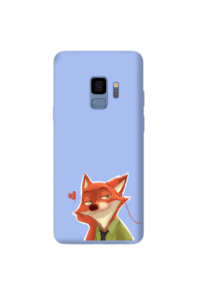 Other Samsung S9 Plus Valentines 15 Light Purple Colored Silicone TPU Θήκη