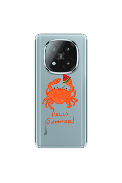 Other Xiaomi Redmi Note 14 Pro + 5g Hello Summer! Transparent Silicone TPU Θήκη