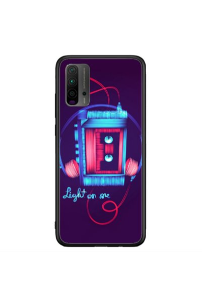 Other Xiaomi Redmi 9T Light on me Black Glossy Θήκη