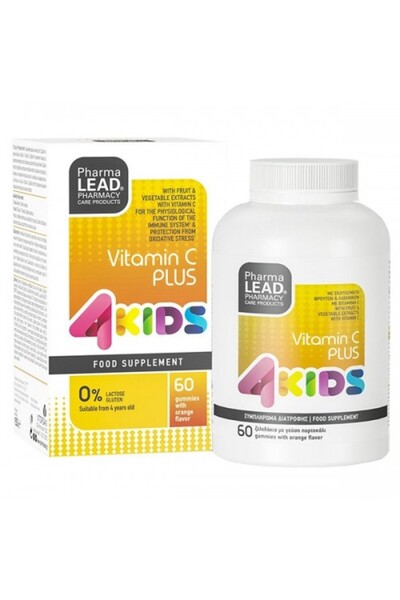 PharmaLEAD |   Βιταμίνη C Plus 4Kids |   60 Ζελεδάκια