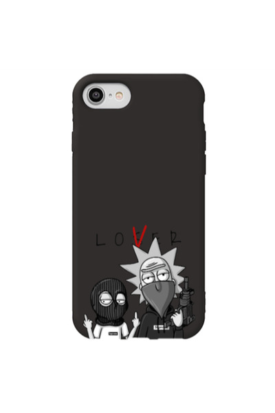 Other Apple iPhone SE 2020 Rick Loser Black Colored Silicone TPU Θήκη