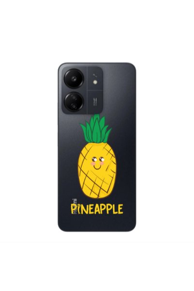 Other Xiaomi Redmi 13C Pineapple Transparent Silicone TPU Θήκη