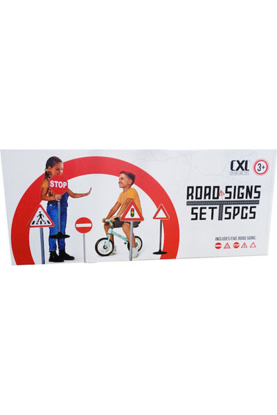 Eddy Toys Σήματα Κυκλοφορίας Για Ηλικίες 3+ 5 Τεμάχια
