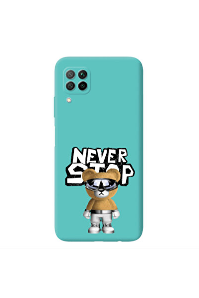 Other Huawei P40 Lite Never stop Turquoise Colored Silicone TPU Θήκη
