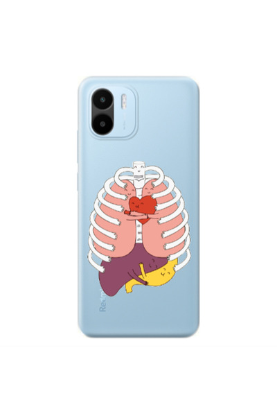 Other Xiaomi Redmi A1 Anatomy Transparent Silicone TPU Θήκη