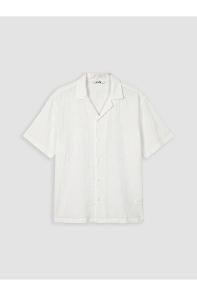 LC Waikiki Timeless Clothing & Timeless Choices Relax Fit Men's Textured Shirt