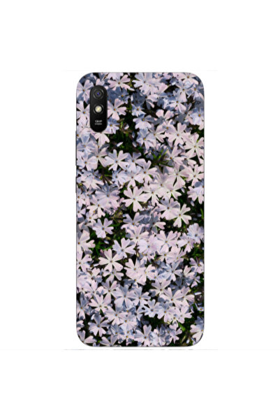 Other Xiaomi Redmi 9A Flowers white Transparent Silicone TPU Θήκη