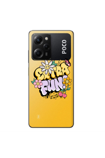 Other Xiaomi Poco X5 Pro Extra Fun Transparent Silicone TPU Θήκη