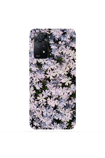 Other Xiaomi Redmi Note 11 4G Flowers white Transparent Silicone TPU Θήκη