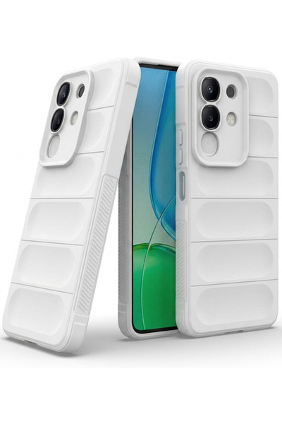 Rivor Vivo Y29 4G Uyumlu Kılıf Kamera Korumalı Parmak İzi Bırakmayan İçi Kadi...